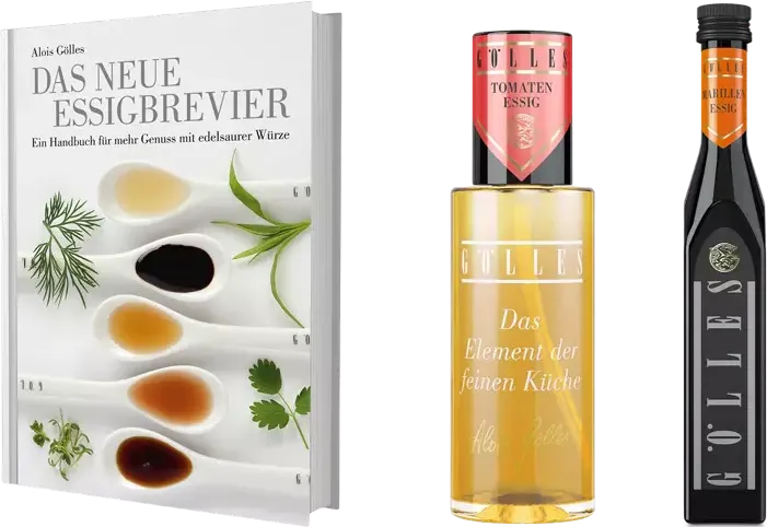 Probiersets – Essigbrevier und Gölles-Essige