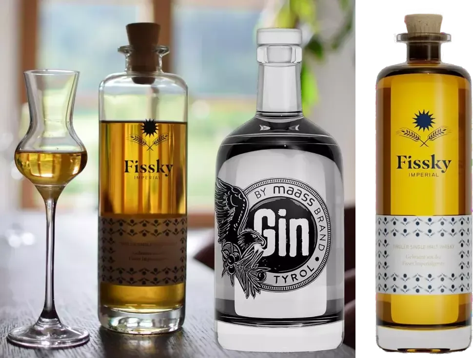 Fissky & Tiroler Gin – Set mit zwei edlen Tropfen