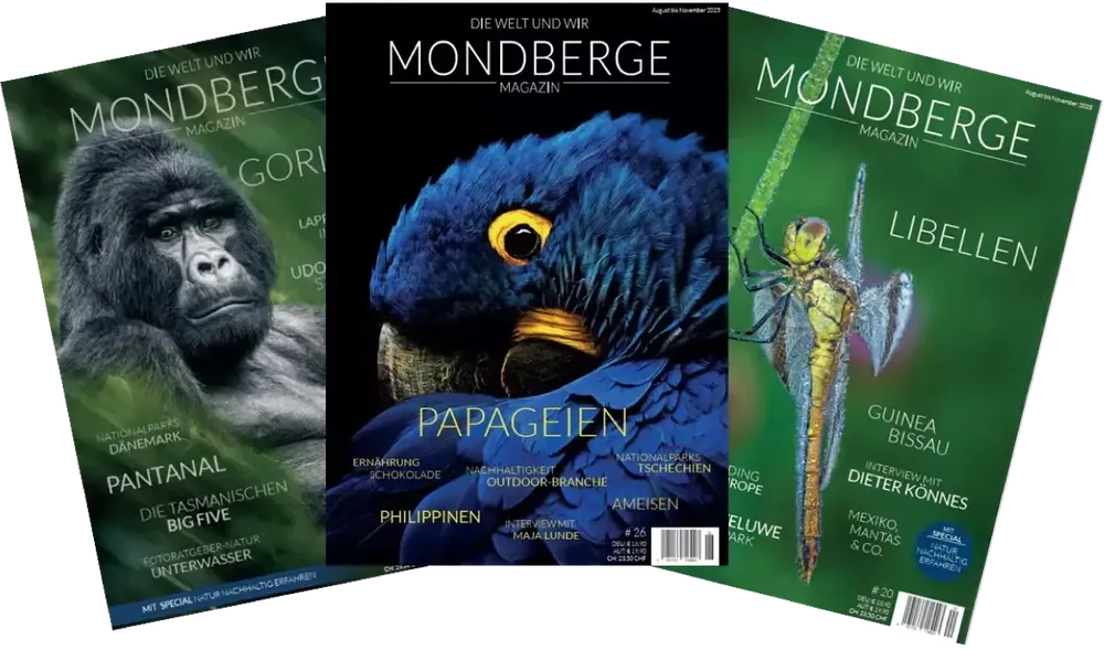 MONDBERGE-Jahresabos – Magazin für Umwelt-, Natur- und Artenschutz